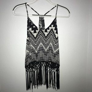 Spaghetti strap tank top